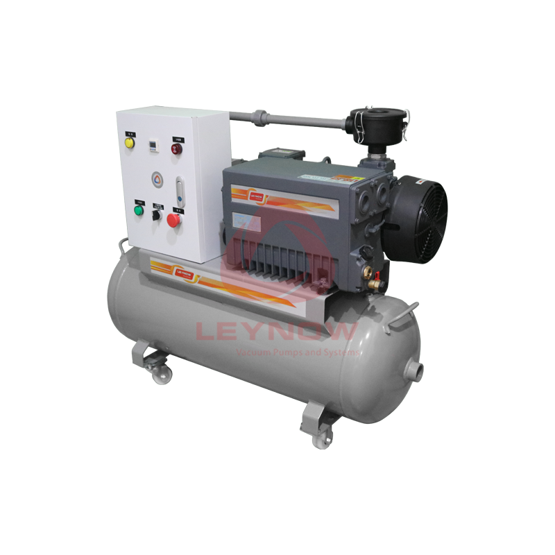 Oil type rotary vane vacuum system LNVS 0160F H102