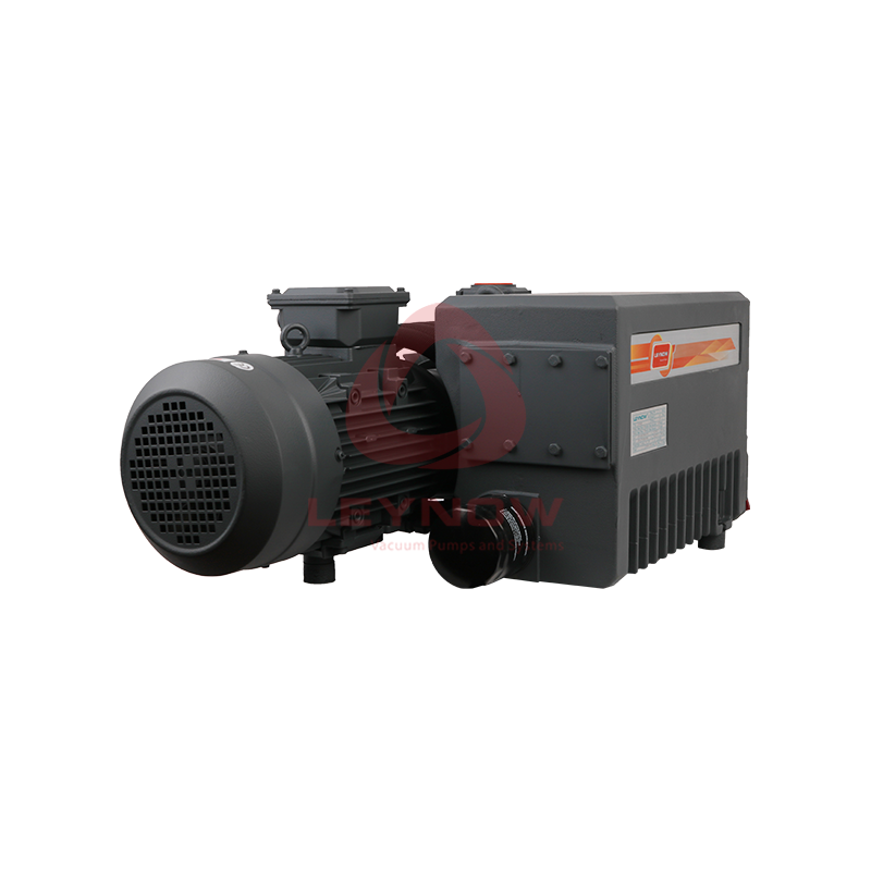 What are the precautions in the maintenance and care manual of LeyNow oil vacuum pump